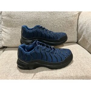 Larnmern Work Steel Toe Safety Shoes Mens 9.5 Blue Black Sneaker LSE31270-2